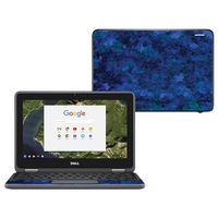 MightySkins Skin Compatible with Dell Chromebook 11" 3180 - Blue Ice | Protective, Durable, and Unique Vinyl Decal wrap Cover | Easy to Apply, Remove, and Change Styles | Made in The USA