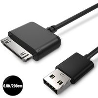 TUSITA Charger for Barnes & Noble Nook HD 7" BNRV400,Nook HD+ 9" BNTV600 - USB Charging Cable 200cm - Tablet PC Accessories