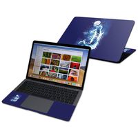 MightySkins Skin Compatible with Apple MacBook Air 13" (2018) - Jump to The Moon | Protective, Durable, and Unique Vinyl Decal wrap Cover | Easy to Apply, Remove, and Change Styles | Made in The USA