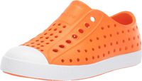 Native Kids Shoes Jefferson (Toddler/Little Kid) City Orange/Shell White 7 Toddler