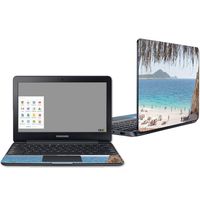 Mightyskins Skin Compatible with Samsung Chromebook 3 11.6" - Beach Vacation | Protective, Durable, and Unique Vinyl Decal Wrap Cover | Easy to Apply, Remove, and Change Styles | Made in The USA