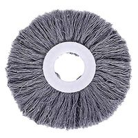Afazfa New Replacement 360 Rotating Head Easy Magic Microfiber Spinning Floor Mop Head (Gray)