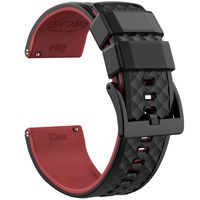 Ritche 21mm Silicone Watch Bands Quick Release Rubber Watch Bands for Men