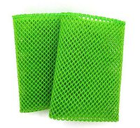 OliviaTree 2pk premium dish wash cloths, dish sponge, dish scrubber, 12"x11.5"(Green)