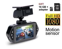 Gazer F117 Full HD Dash Camera Recorder Rotation 2.7" Dash Cam, in Car Recorder, Keys Backlight Motion G Sensor