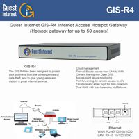 GIS-R4 Internet Gateway for Business Hotspots