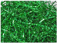 NWAMR-ZF10MGR Metallic Green Crinkle Cut 10 lb ~ Spring-fill Shred