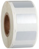 Brady CL-311-969 I.D. PRO Plus LS2000 And BradyMarker 1/2" Height, 1" Width, B-969 Metalized Polyester Silver Color XC Plus Printer Label (500 Per Roll)