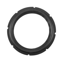Zerone 10inch Loudspeaker Speaker Surround Repair Rubber Woofer Edge Repair Parts(1 PCS)
