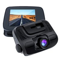 E-ACE Dash Cam 2'' IPS Screen 1080P FHD Car Video Recorder 140 Degree Wide Angle Lens Discreet Design Dashboard Camera with G-Sensor, Loop Recording, Parking Monitor,Motion Detection