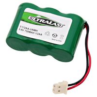 3-1/2AA-UNMH - Ni-MH, 3.6 Volt, 600 mAh, Ultra Hi-Capacity Battery - Replacement Battery for Rechargeable Cordless Phone Battery