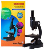 Levenhuk 2S NG Microscope with Plano-Concave Mirror - the Safest Illumination Method for Children