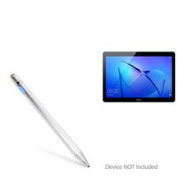 Huawei MediaPad T3 10 Stylus Pen, BoxWave [AccuPoint Active Stylus] Electronic Stylus with Ultra Fine Tip for Huawei MediaPad T3 10 - Metallic Silver