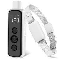 Bousnic Shock Collar for Dogs - Waterproof Rechargeable Dog Electric Training Collar with Remote for Small Medium Large Dogs with 3 Training Modes (Beep, Vibration, Safe Shock)