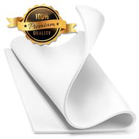 Second Skin Mega Zorbe Hydrophobic Melamine Foam Sheet - Sound Absorbing Foam - Headliner and Car Door Insulation (1/2" Thick, Peel & Stick, 8 Sq Ft)