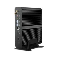 MSECORE Fanless Mini PC, HTPC with Intel i7-8565U 8th CPU, 4xUSB 3.0, HDMI, WiFi, Windows 10 Pro (NO RAM,NO SSD)