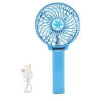 Huilier Foldable Handheld Mini Fan USB Power Rechargeable Battery Operated Hand Bar Fans