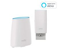NETGEAR (RBK30-100NAS) Orbi Whole Home Mesh WiFi System - Simple setup, Wireless router replacement, no WiFi dead zones, Works w