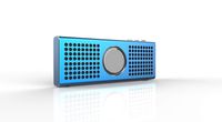 TechComm BT708K Slim Bluetooth Speaker with Double Vibration Bass Reflex