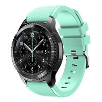 GBSELL New Fashion Sports Silicone Bracelet Strap Band For Samsung Gear S3 Frontier (Mint Green)
