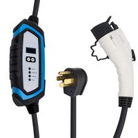 BougeRV Level 2 EV Charger (240V, 32A, 25FT) Portable EV Charging Cable EVSE Electric Vehicle Charger with NEMA 14-50P for Chevy Volt, BMW, Nissan Leaf, Fiat, Ford Fusion, Toyota Prius Prime