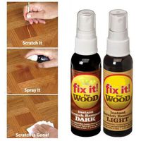 2pcs Floor and Furniture Repair Kit,Wood Repair Kit Scratch Fix,Easy to Restore Any Wood