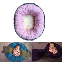 Baby Photography Props Basket Filler Newborn Boy Girl Photo Shoot Baskets Stuffer Posing Accessories (Pink)