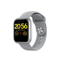 Giyastar Smart Watch, Touch Screen Smartwatch Wrist Watch with Remote Camera, Waterproof Phone Smart Watch Sports Fitness Tracker Sleep Calorie Monitor Call/Message Reminder (Silver)