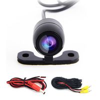 hizpo Waterproof Car Rear View Camera Back Camara Auto High Definition Color Wide Viewing Angle Universal Car Rear View License Plate Backup Camera Car DVD Player