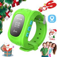 MUXAN Kids GPS Tracker Watch,GPS Watch for Kids Anti-Lost with SOS Call Kids Smartwatch Birthday Gift for Boys and Girls Q50.