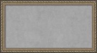 Framed Magnetic Board Bulletin Board | Magnet Board Parisian Silver Frame | Framed Magnetic Boards | 26.25 x 14.25"