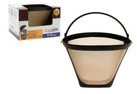 GoldTone Brand Reusable #4 Cone Style Replacment Cuisinart Coffee Filter replaces your Permanent Cuisinart Coffee Filter for Cuisinart Machines and Brewers (1)