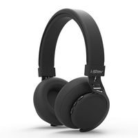 i-Star Bluetooth Wireless Noise Cancelling Headphones - Lightweight Move Super Bass Sound Stereo Built-in Mic with 10 Hours Playtime for Travel Work TV Computer Cellphone, Black