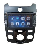 XTTEK 8 inch Touch Screen in dash Car GPS Navigation System for Kia Forte / Cerato 2010 2011 2012 2013 DVD Player+Bluetooth SWC+Backup Camera+North America Map