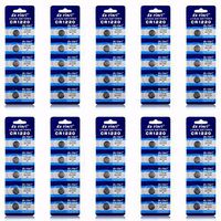 S&MO 50X 3V Lithium Button/Coin Cells Batteries CR1220 BR1220 DL1220 ECR1220 LM1220