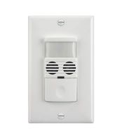 NICOR Lighting Dual Technology Occupancy/Motion Sensor with 180-Degree Field of View, White (MTOS180WH)