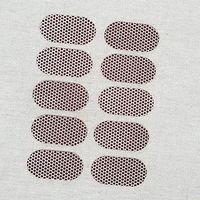 Racetrack Oval Match Strikers 1.00" x 2.00" - Honeycomb Pattern