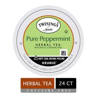Twinings of London Pure Peppermint Tea K-Cups for Keurig, 24 Count