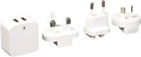 StarTech.com Travel USB Wall Charger - 2 Port - White - Universal Travel Adapter - International Power Adapter - USB Charger (USB2PACWH)