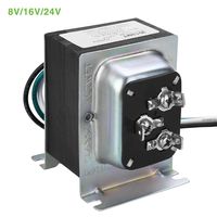 Doorbell Transformer UL certified Door Chime Transformer Compatible with Ring Video Doorbell Pro 8V/16V/24V AC 20-30 VA multi-output Zmodo Smart Greet WiFi Doorbell, SkyBell Doorbell