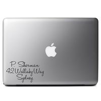 Funny Nemo Dory P Sherman Wallaby Sydney Vinyl Sticker Laptop iPhone Cell Decal