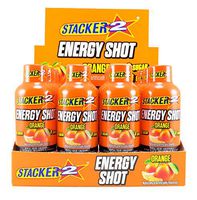 Stacker 2 Energy Shots, Orange Flavor 12pk (1)