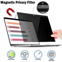 Magnetic Privacy Laptop Screen Filter for MacBook Pro 13" and 2018 MacBook Air 13, Anti Glare & Anti Blue Light Privacy Screen Filter with Webcam Cover (pro13)