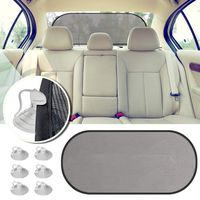2win2buy Rear Window Sunshade, Car Sun Protector GSM 80 Maximum UV Glare Protector for Rear Facing Baby Car Seats Passengers Pets with Suction Cups Fit Most of Vehicle, Rear Window Shade