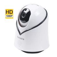 WiFi Surveillance IP Security Camera Baspqiia Wi-Fi IP Camera Surveillance Camera Wireless HD 1080P Security Cam Home Dome Baby Elder Pet Nanny Monitor with Pan/Tilt Two-Way Audio/Night Vision