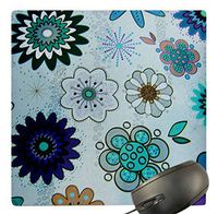 3dRose LLC 8 X 8 X 0.25 Inches Shades of Blue Mouse Pad (mp_24003_1)