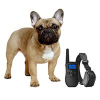 eXuby Shock Collar for Small Dogs with Remote - Includes 2 Collars - Small & Medium and Training Clicker - 3 Modes (Sound, Vibration & Shock) with Rechargeable Batteries