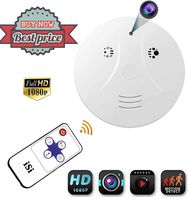 Viiwuu Smoke Detector Camera, Amayia Upgrate Hidden Cameras 1080P Video Camera for Indoor Home Security Monitoring Nanny Cam Motion Detection Hidden Cameras Yellow