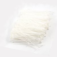 White Self Locking Nylon Packaging Cable Zip Tie 1000 Pcs