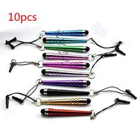 AThumb 10pcs Universal Capacitive Stylus Pen Touchscreen Pen for Touch Screens iPhone iPad, iPod, Samsung Galaxy